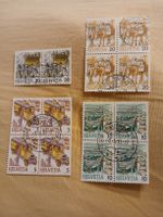 Lot de timbres Helvetia anciens - Suisse, collection 54