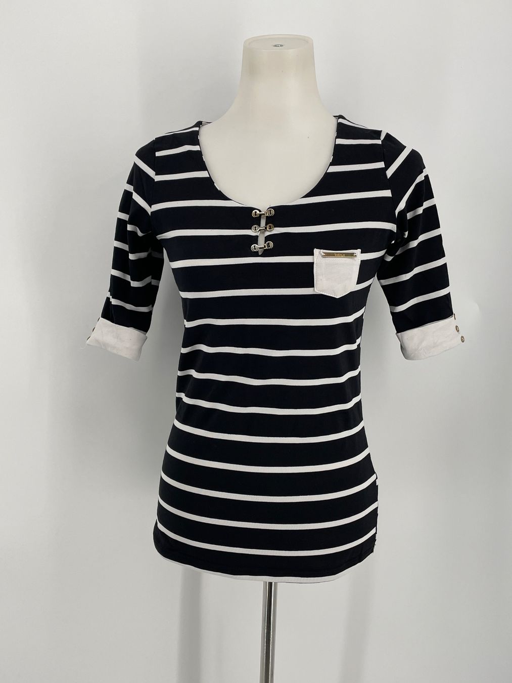 T-shirt: Gestreiftes Shirt Gr. M HDM – Usato da Auenstein venduto da moin.