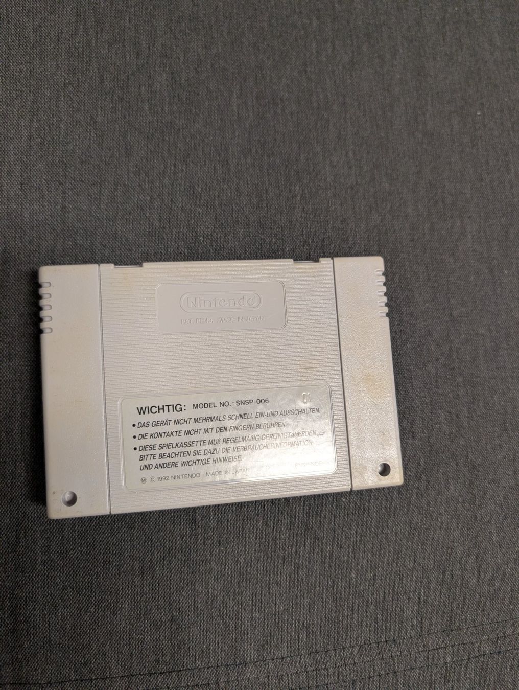 Giochi: Die schlümpfe super Nintendo – Usato da Giubiasco venduto da Ticinerd 1