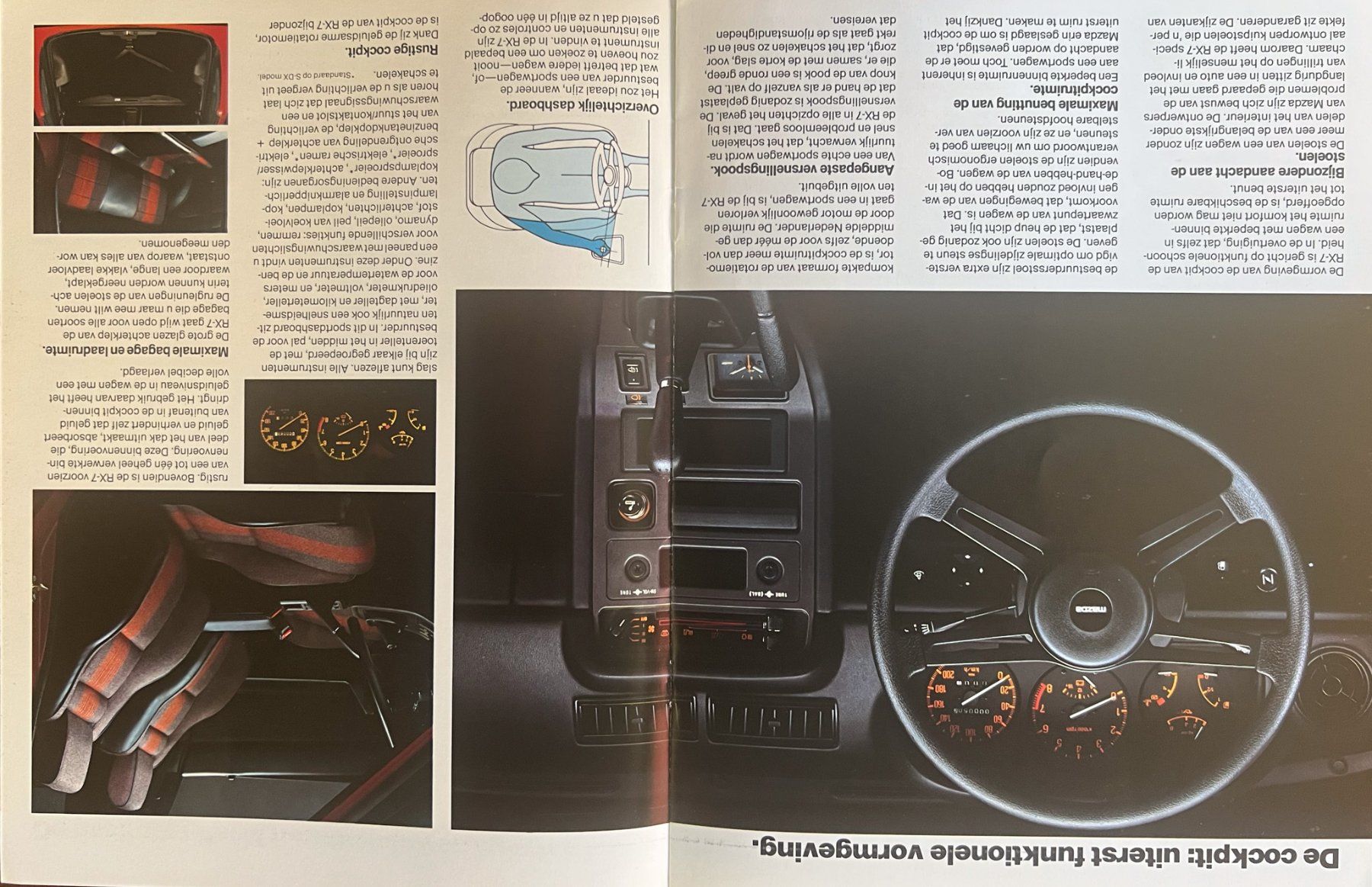 Mazda Documenti: ORIGINAL PROSPEKT | MAZDA RX-7 - TYP FB2 | AB 01.1981 - DE – Usato da Unterägeri venduto da GIGOLOLIT 6