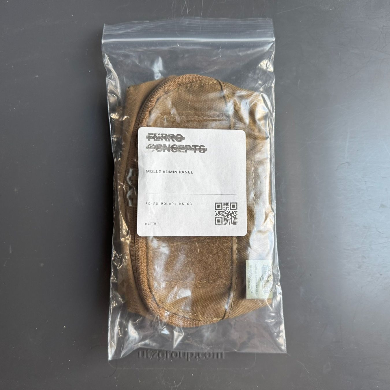 Schützensport: Ferro Concepts MOLLE Admin Panel Coyote Brown – Neu und originalverpackt aus Collex von commander31