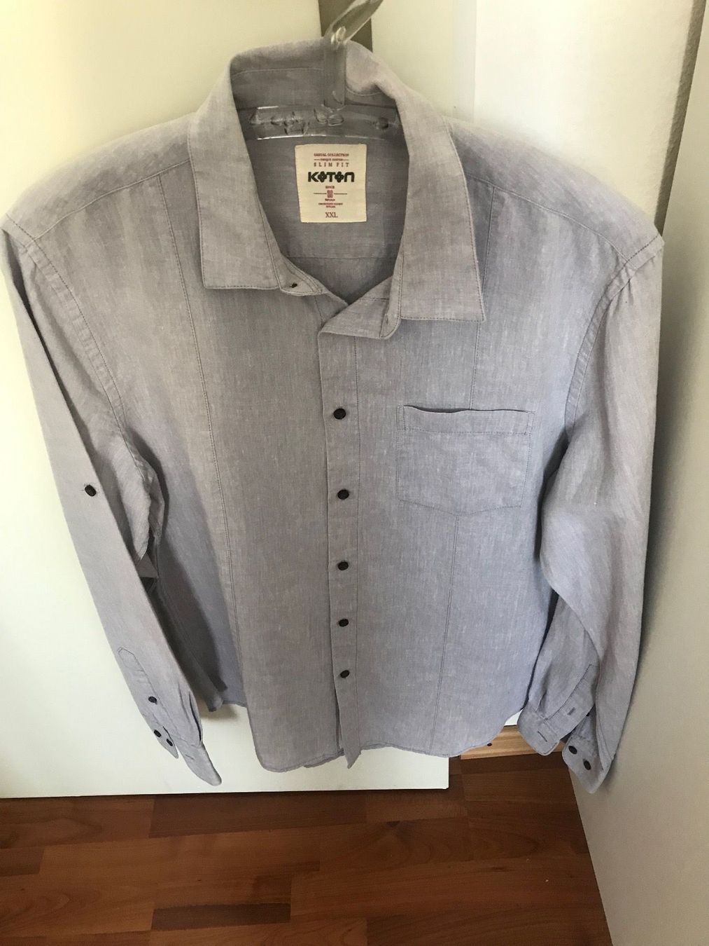 Alexander Wang Camicie: Herren Hemd hellgrau neu Grösse XXL – Nuovo (secondo la descrizione) da Au/ZH venduto da markthallerapperswil 4