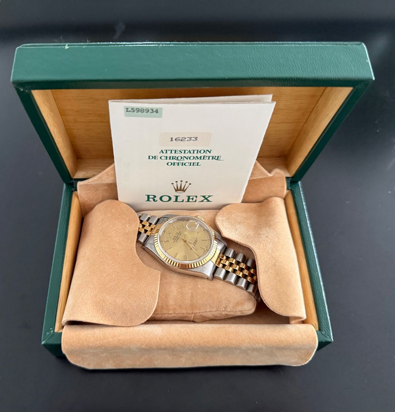 Rolex Orologi: Rolex Oyster Perpetual Datejust 16233 – Usato da Heimberg venduto da Barb5705 4