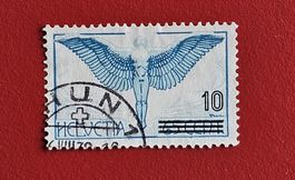 FLUGPOST IKARUS 22 SEHR SCHÖN VOLLSTEMPEL THUN 1938