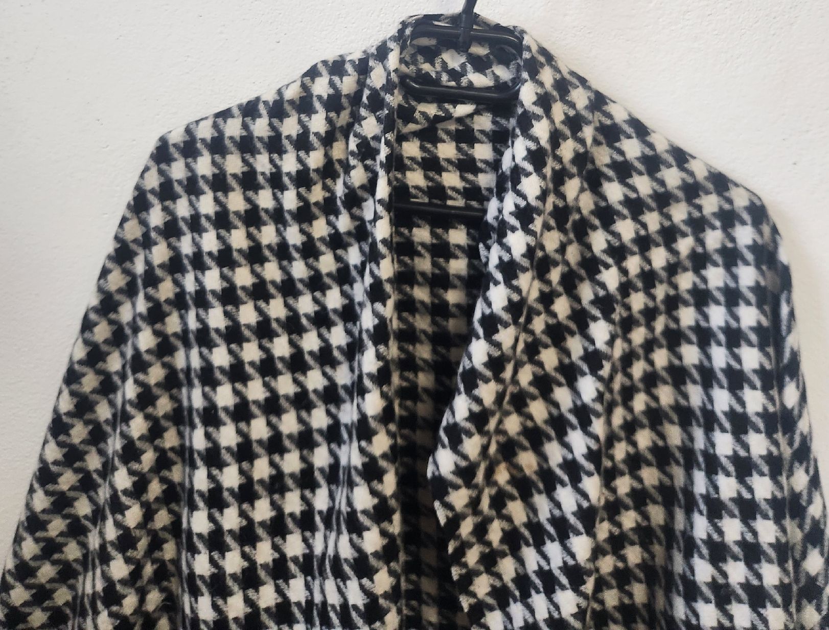 Foulard & Sciarpe: Foulard Pashmina 100% Cachemire noir/blanc – Usato da Niedergösgen venduto da Eva2410 5