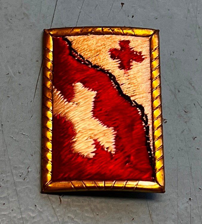 Swiss Placchette & Badge: 1 . Augustabzeichen 1950 – Usato da Obernau venduto da Wgnom