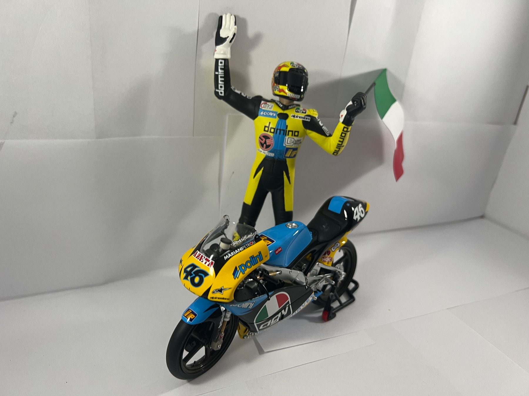 Minichamps Kit di modellismo & Modellini statici: Valentino Rossi Lot 17 – Usato da Sergey venduto da Mascotte00