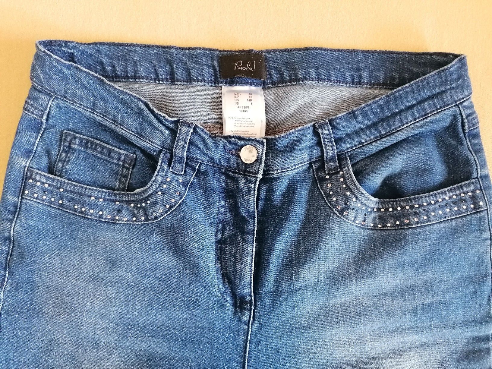 Jeans: Coole 7/8-Jeans "Paola", Gr. 40 – Nuovo (secondo la descrizione) da Sursee venduto da Aniri 5