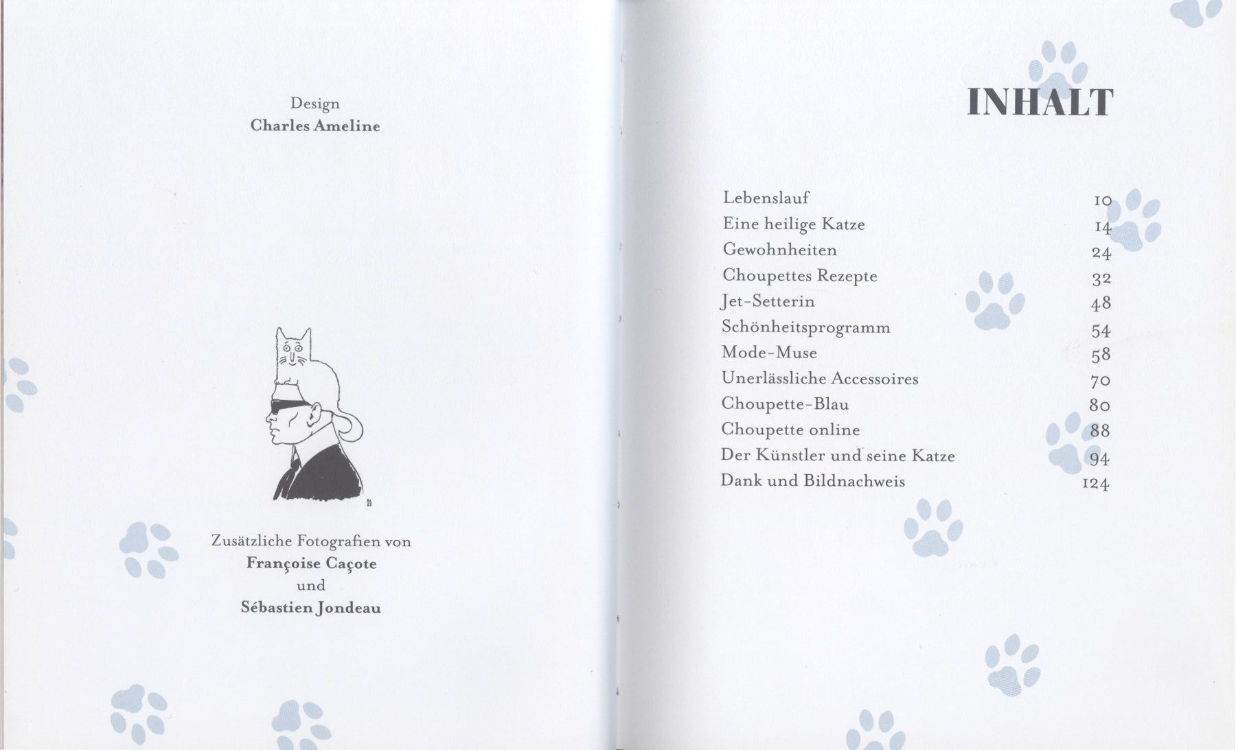 Libri: KARL LAGERFELD und Katze CHOUPETTE – Usato da Biel/Bienne venduto da 07helios032 1