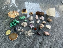 Sammlung Mineralien und Edelsteine , diverse Stücke
