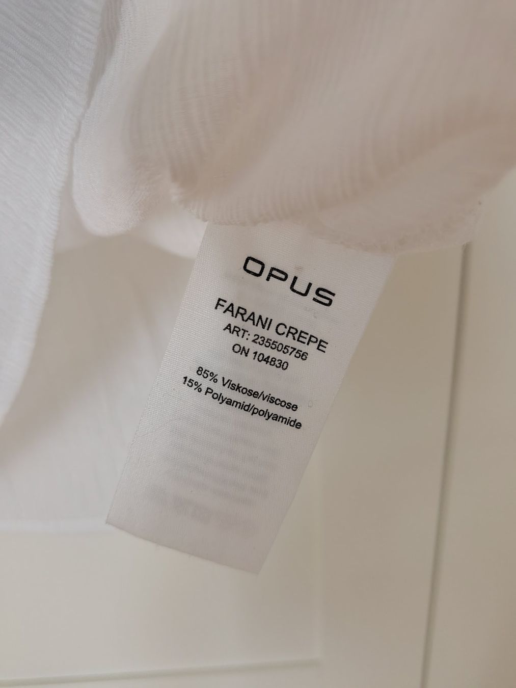 Opus Camicette: Luftiges Sommerblüsli von Opus Grösse 40 – Usato da Basel venduto da ste_g9bv 2