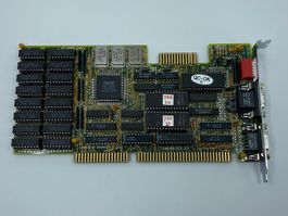 Trident TVGA-8816CS - Retro Grafikkarte aus dem Jahr 1989 !