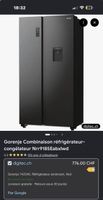 Réfrigérateur américain Gorenje Nrr9185Eabxlwd noir