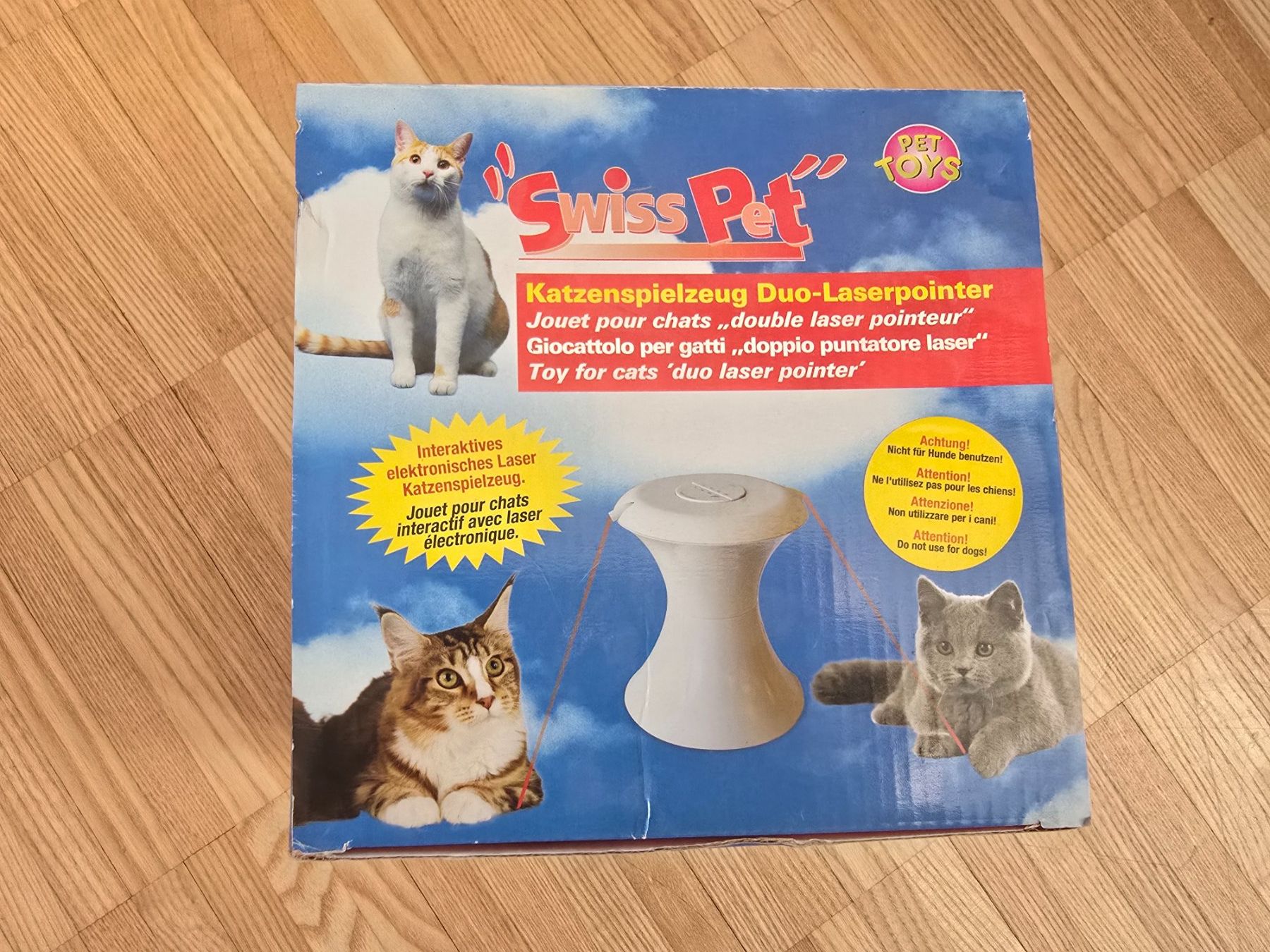 Tiragraffi: Laserspiel für Katze – Nuovo e nell'imballaggio originale da Willisau venduto da isa117