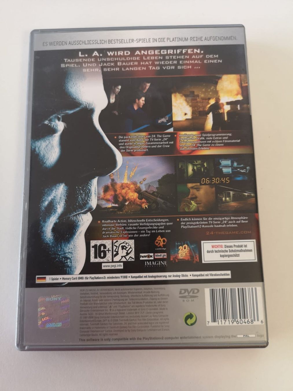 Giochi: 24 the Game (Platinum) (PS2) – Usato da Herisau venduto da Seyashop1 2