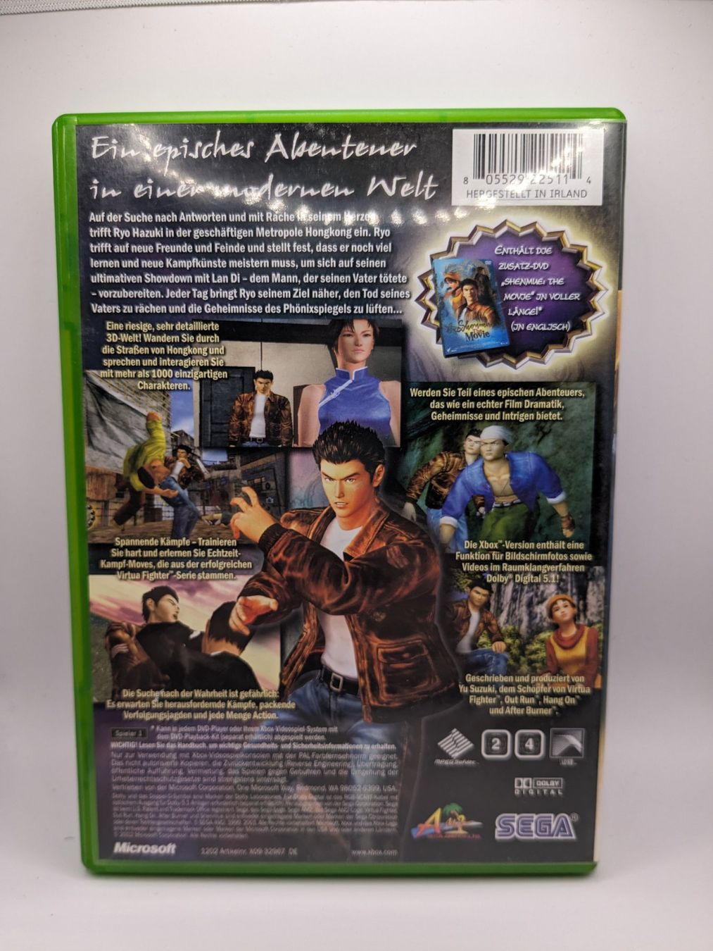 Microsoft Jeux: Shenmue II - Xbox Game – D'occasion à Hünenberg See par SpecialEditionGaming 2