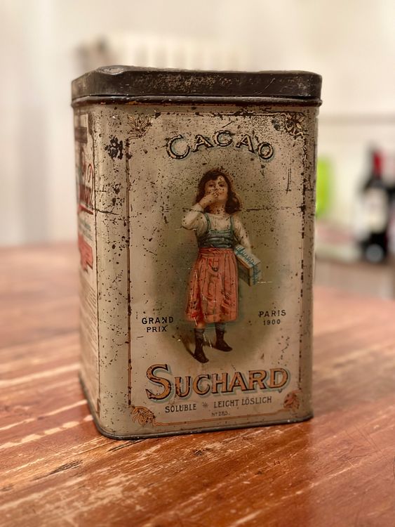 Antike Dose «Suchard Cacao» aus dem Jahr 1900 (Gebraucht) in Zürich für ...