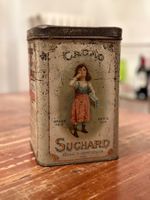 Antike Dose «Suchard Cacao» aus dem Jahr 1900