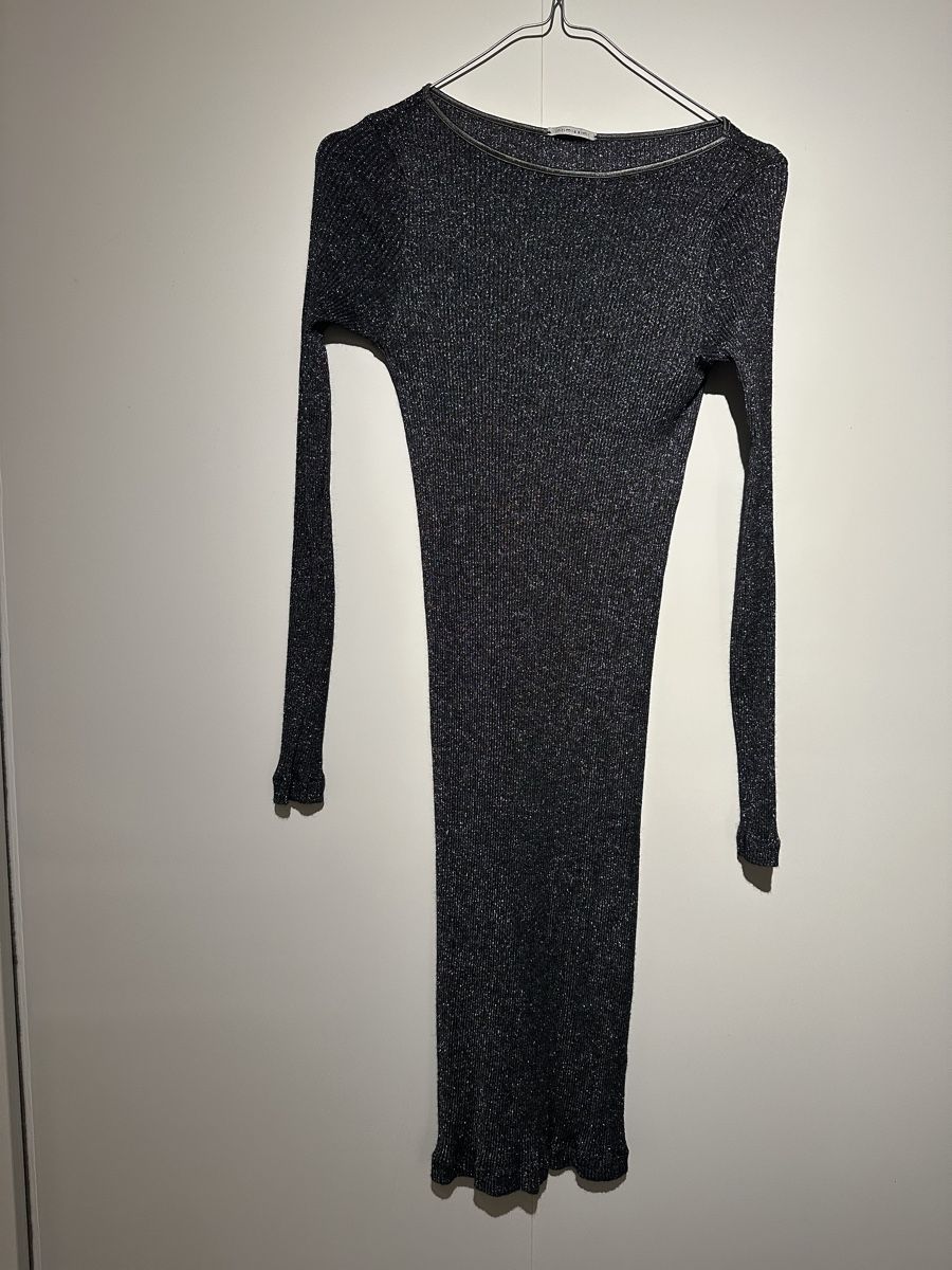 Intimissimi Kleider: Silver grey shimmer Intimissimi dress – Neu (gemäss Beschreibung) aus Uster von Monika_OB