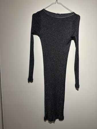 Silver grey shimmer Intimissimi dress