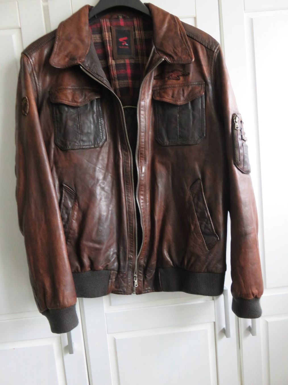 Giacche: LEDERJACKE Gr. 56 – Nuovo (secondo la descrizione) da Lachen SZ venduto da portofino01