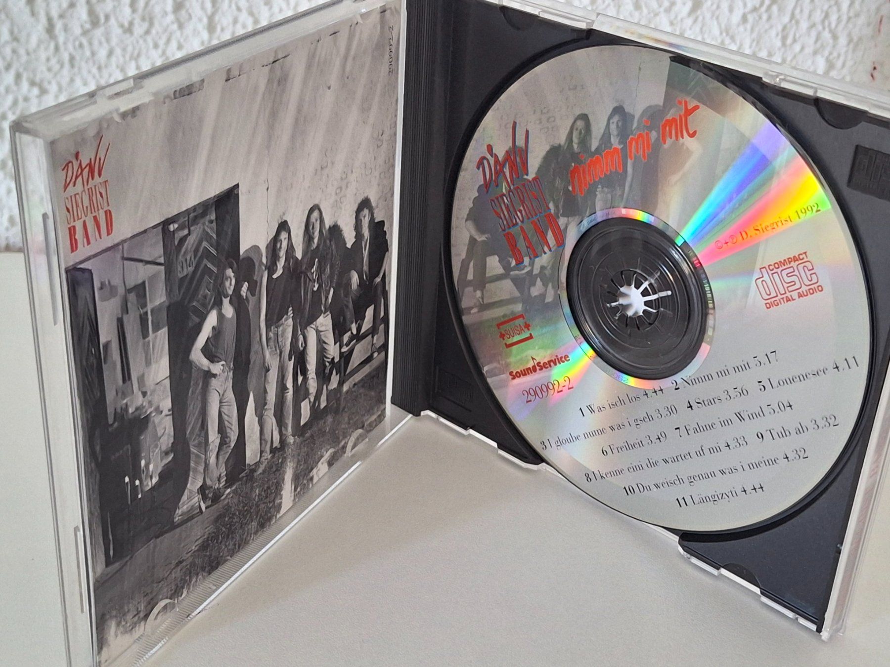 CD: CD Dänu Siegrist Band -  Nimm mi mit 1992 – Usato da Aarberg venduto da Jackup1 2
