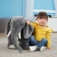 Elefanten giant peluche 1 meter 