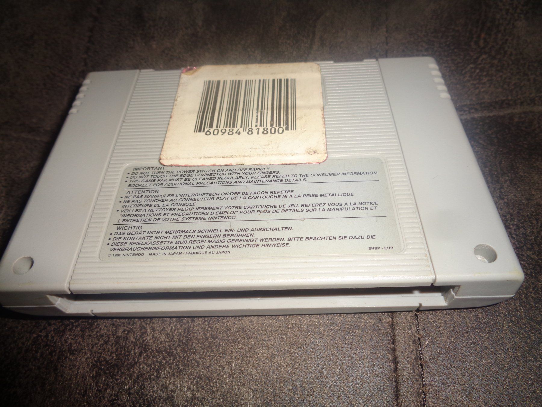 Giochi: WWF Raw SNES – Usato da Olten venduto da Disc-Ausverkauf 1