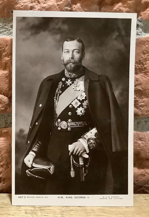 Antike Foto AK King V Royal Family England Kaufen auf Ricardo