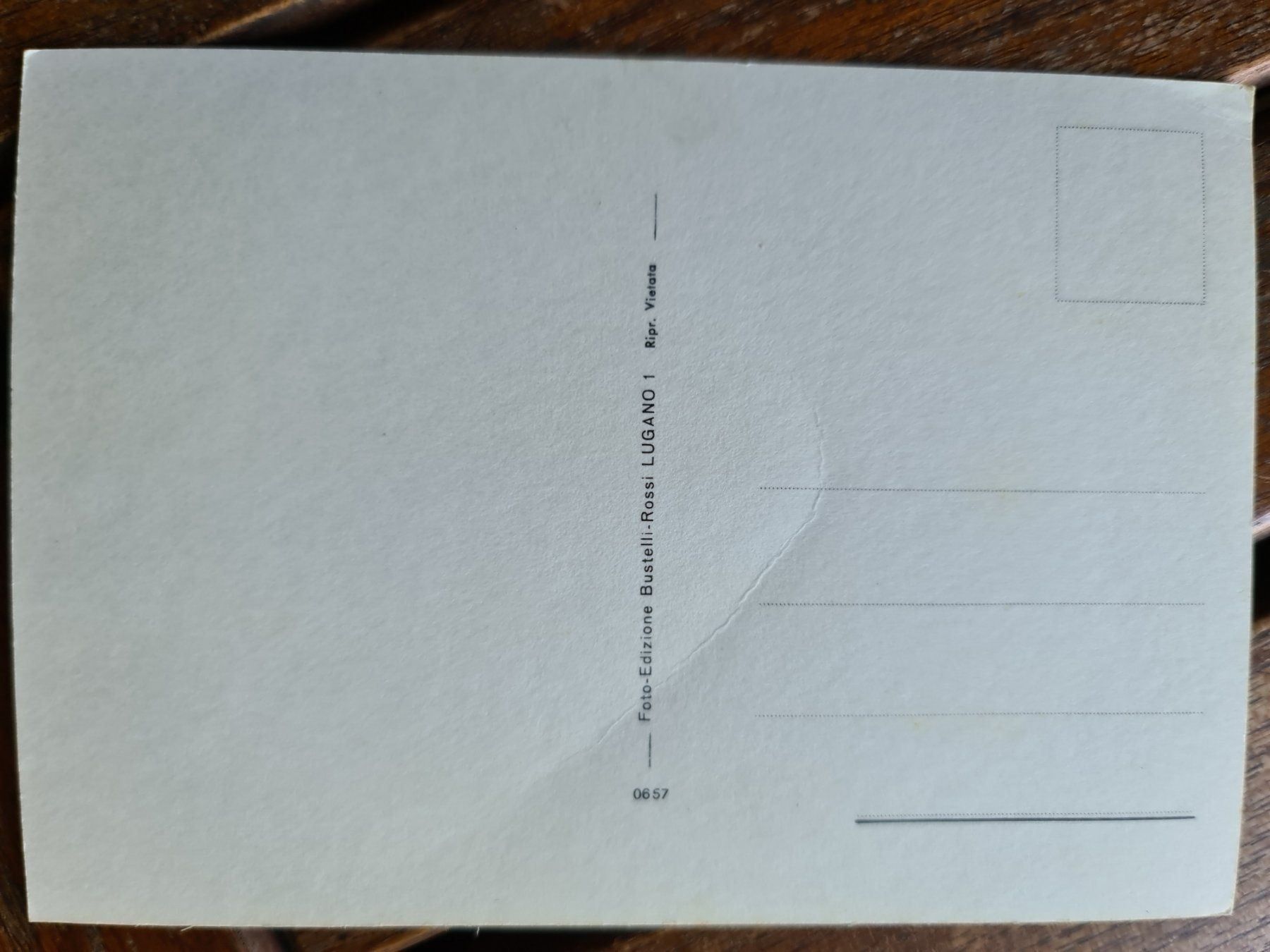 Cartoline postali: Ansichtskarte Lugano – Nuovo (secondo la descrizione) da Dintikon venduto da Vexi 1
