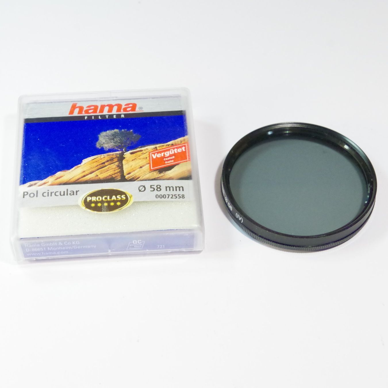 Hama Filtri: Hama Polfilter Circular Proclass 58mm – Usato da Erlinsbach venduto da Yanny
