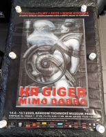 H.R.Giger/ Affiche originale, Expo Prague 14.4-13.7.2005
