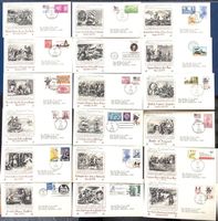 1978-79 - Illustr.SET Briefe 200 Jahre USA Revolution