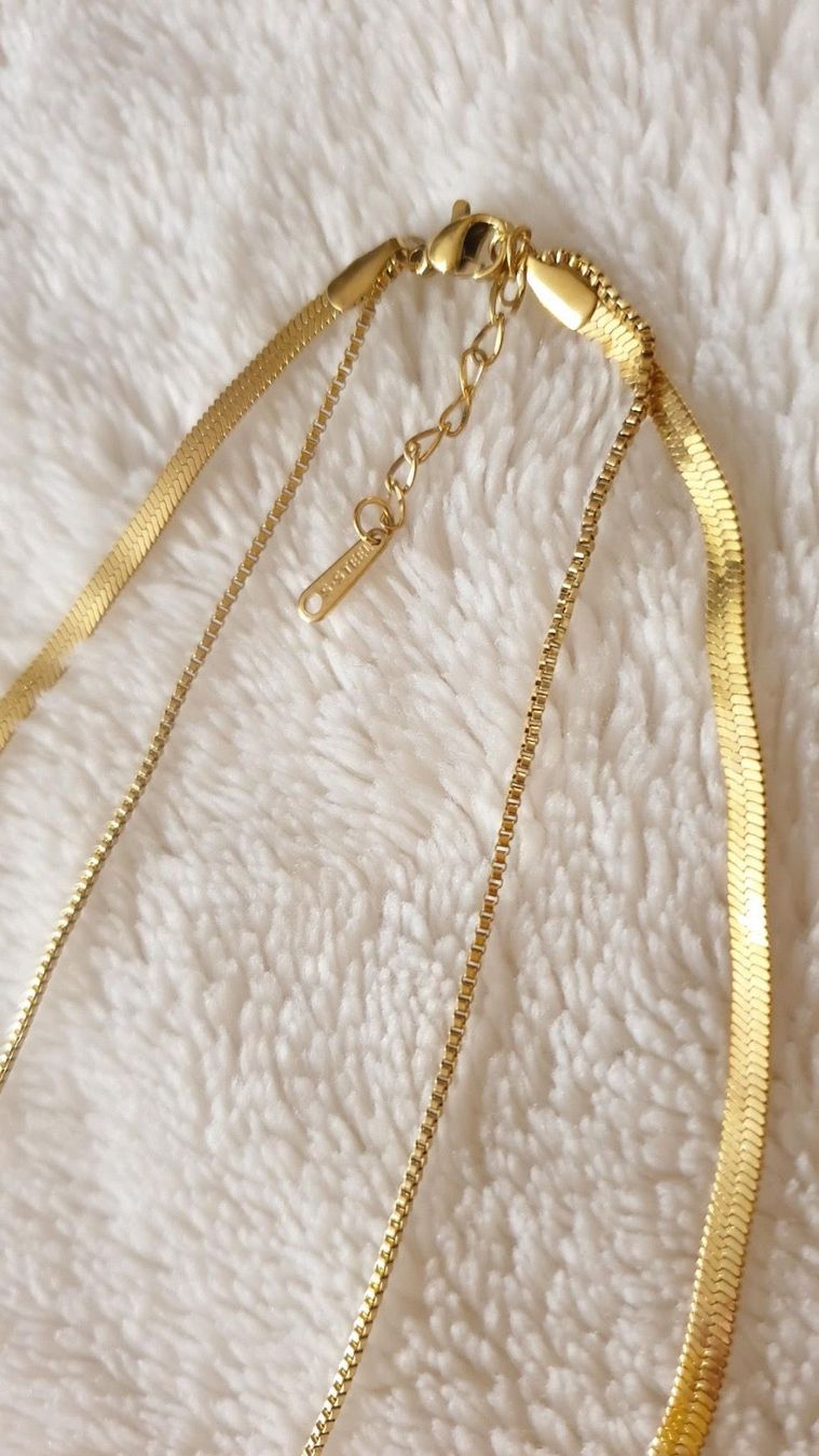 Catenine: Schlangenkette + Kette + Anhänger – Nuovo e nell'imballaggio originale da Würenlos venduto da Abracadabra26 5