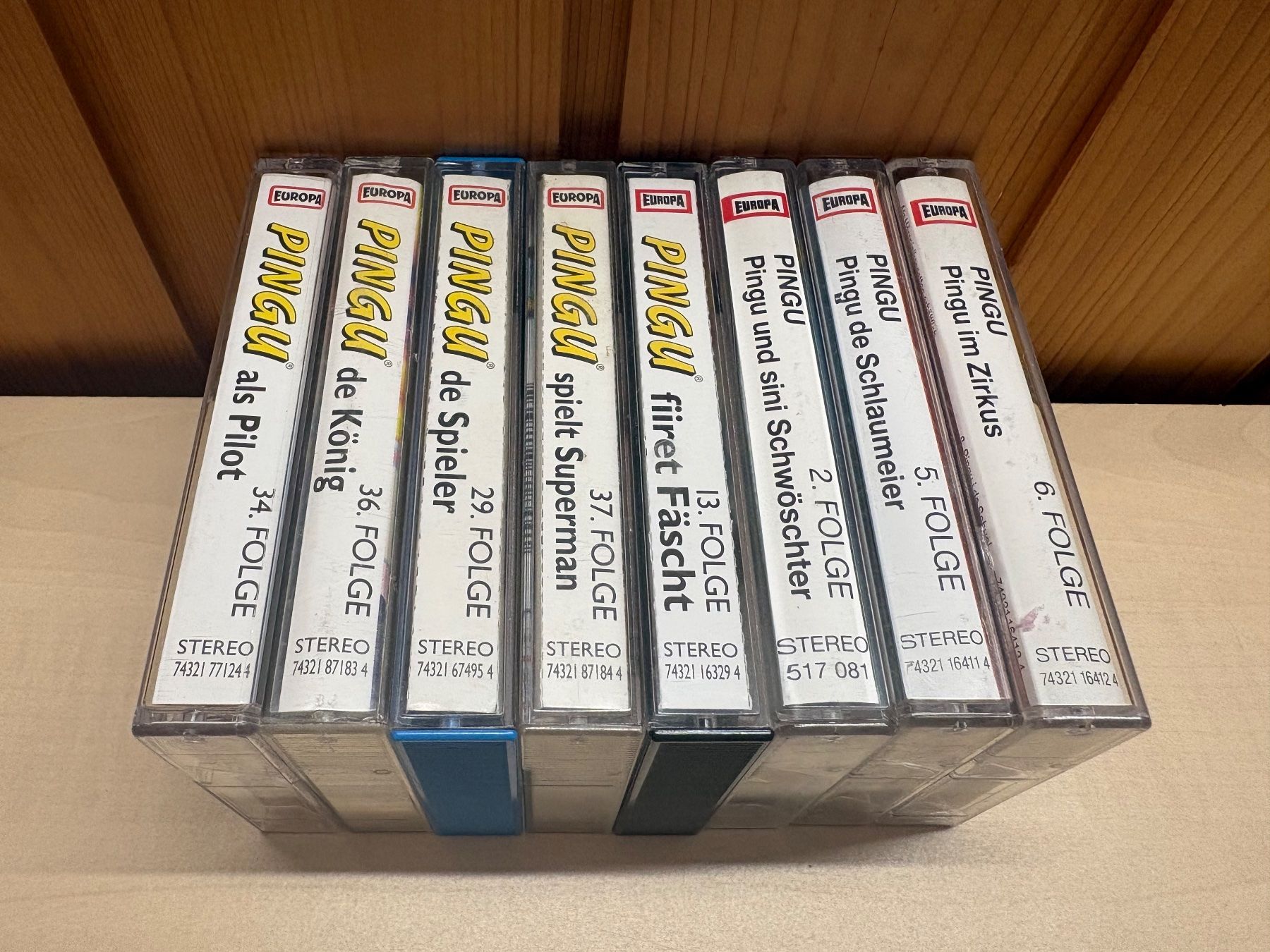Musicassette: 8 Stk. PINGU Kassetten – Usato da Rümligen venduto da Sibill 6