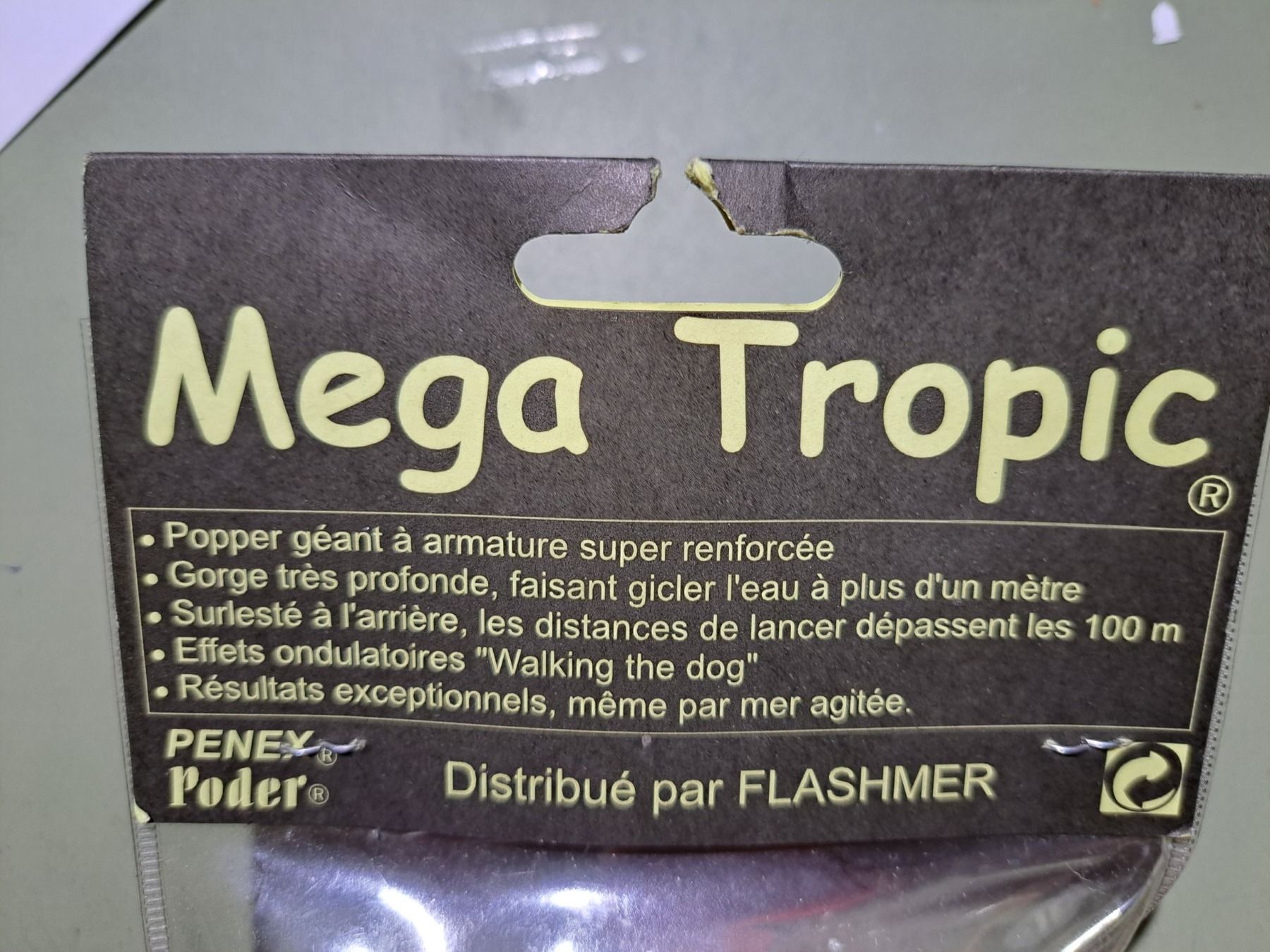 Esche: Popper Flashmer Mega Tropic 200 mm – Nuovo e nell'imballaggio originale da Fribourg venduto da versus702 3