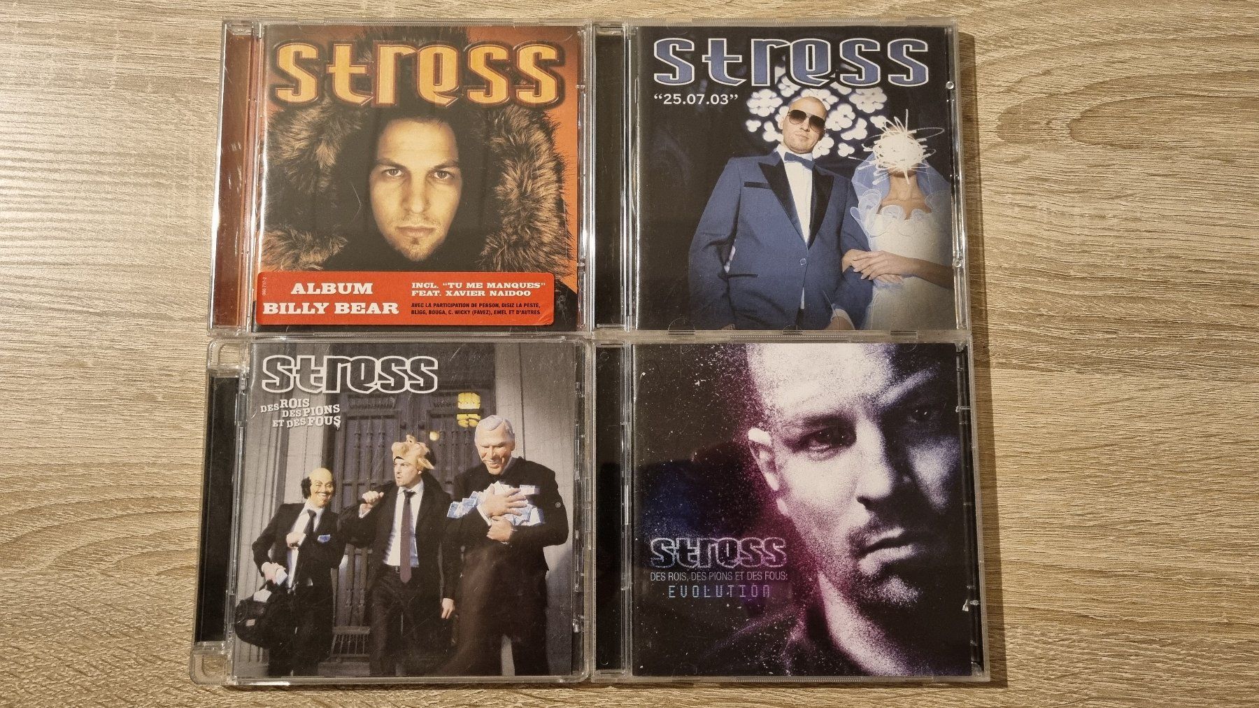 CD: Stress Paket mit 4 Alben – Usato da Hagenbuch ZH venduto da lecterr55