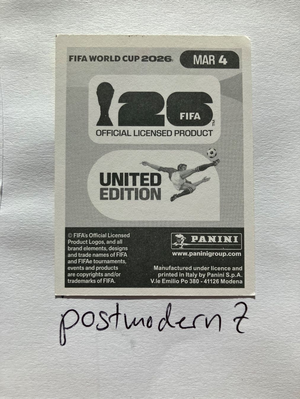 Panini Carte collezionabili: Panini - MAR 4 - Achraf HAKIMI – Nuovo (secondo la descrizione) da Altstätten SG venduto da postmodern7 1