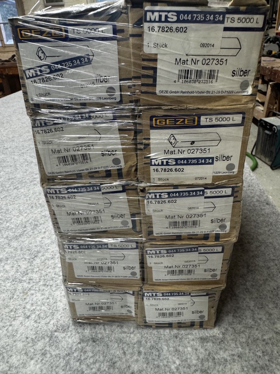 Ferramenta: 10 GEZE TS 5000 L, Neu, Original – Nuovo e nell'imballaggio originale da Spreitenbach venduto da Pablothomas