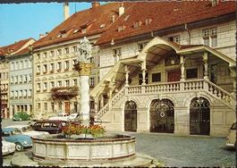 FRIBOURG L'Hôtel de ville - Auto, VW-Käfer