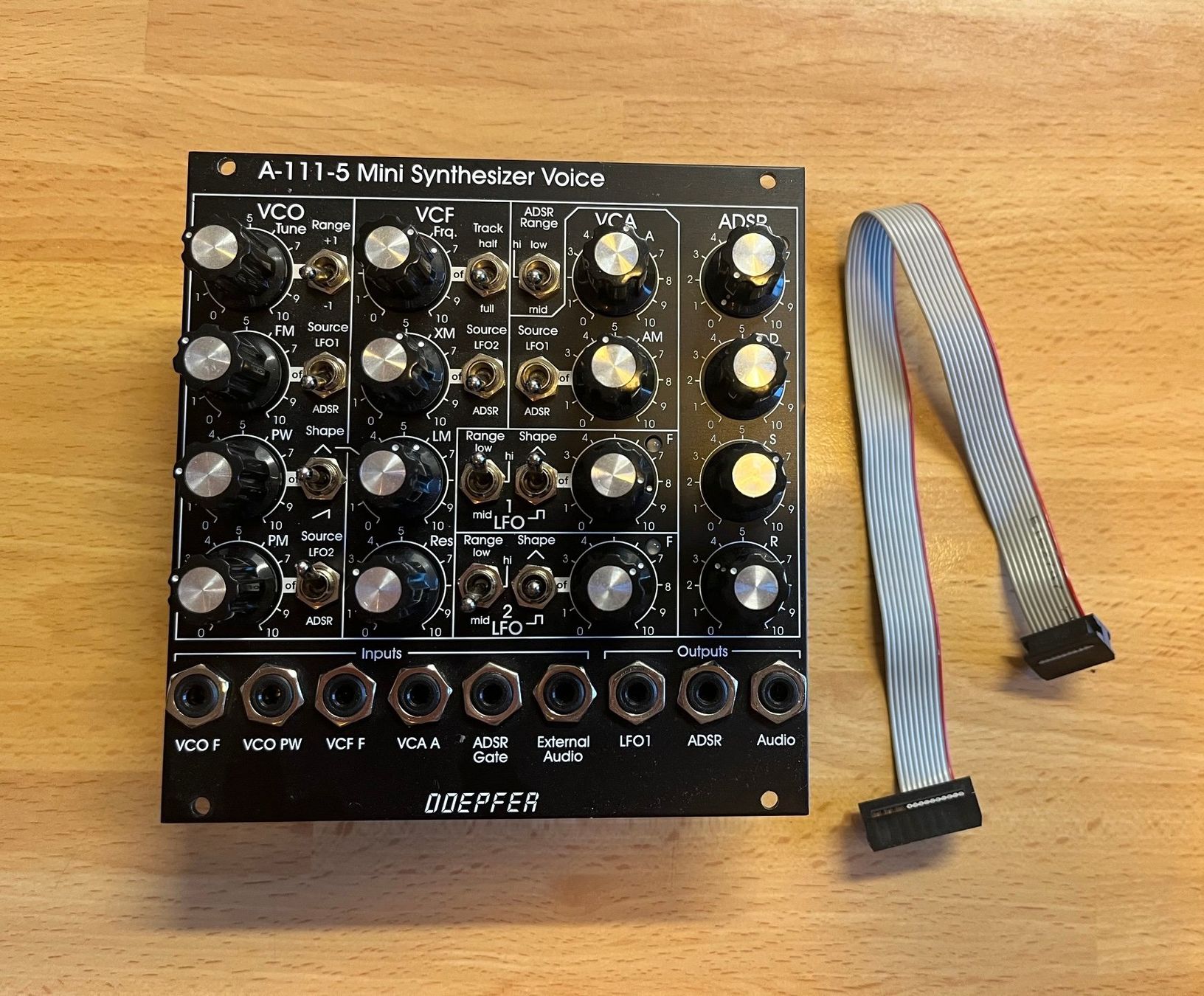 Doepfer Musikinstrumente: Doepfer A-111-5 Mini Synthesizer Voice – Gebraucht aus Zürich von Actress 1