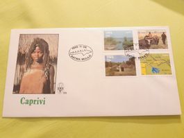 Namibie Caprivi: Enveloppe philatélique commémorative 1986