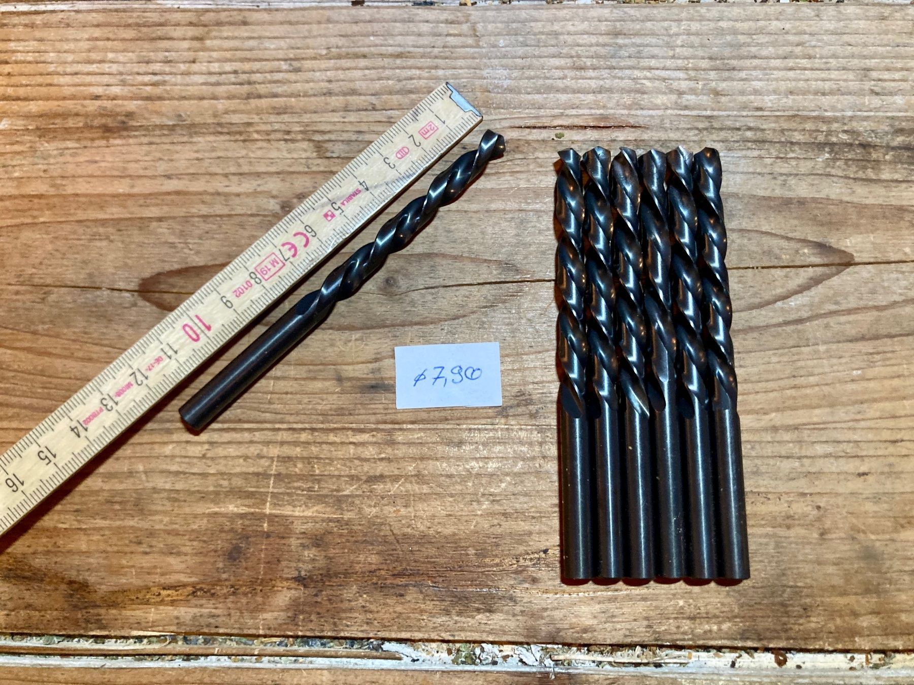 Attrezzi per industria metallurgica: Spiralbohrer DIN 338 - 7,90mm - 1 Stk. – Nuovo (secondo la descrizione) da Arch venduto da bayrischgrill