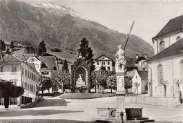 Stans, Dorfplatz, Feldpost MOB. BEFRST. KP. III/5