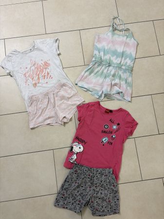 Pyjama Kurzarm Set Mädchen Grösse 146-158