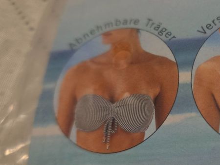 Esmera Bandeau Bikini Oberteil, Gr. 40, Neu für den Sommer!