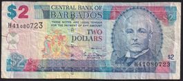 Barbados 2 Dollars 2007