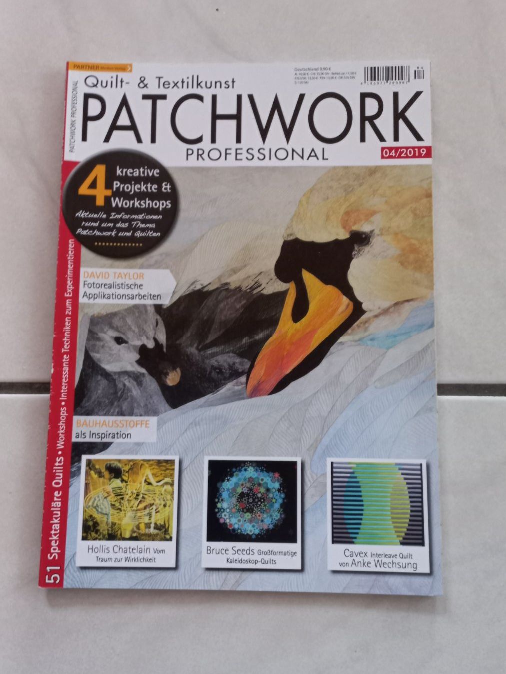 Riviste & Magazine: Patchwork Professional - Quilt- & Textilkunst Magazin... – Usato da Winistorf venduto da acreativ4
