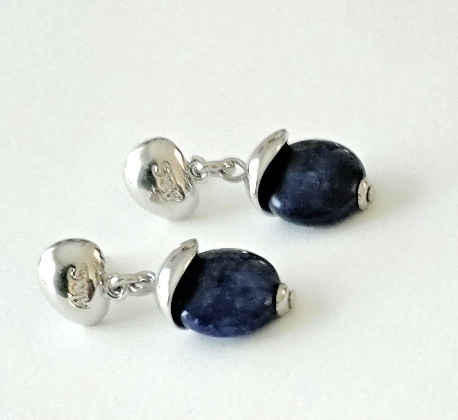 Orecchini pendenti & Orecchini a lobo: Elegante Design Ohrringe mit Lapislazuli - A&C neu – Nuovo e nell'imballaggio originale da Uetikon am See venduto da Springdream 2
