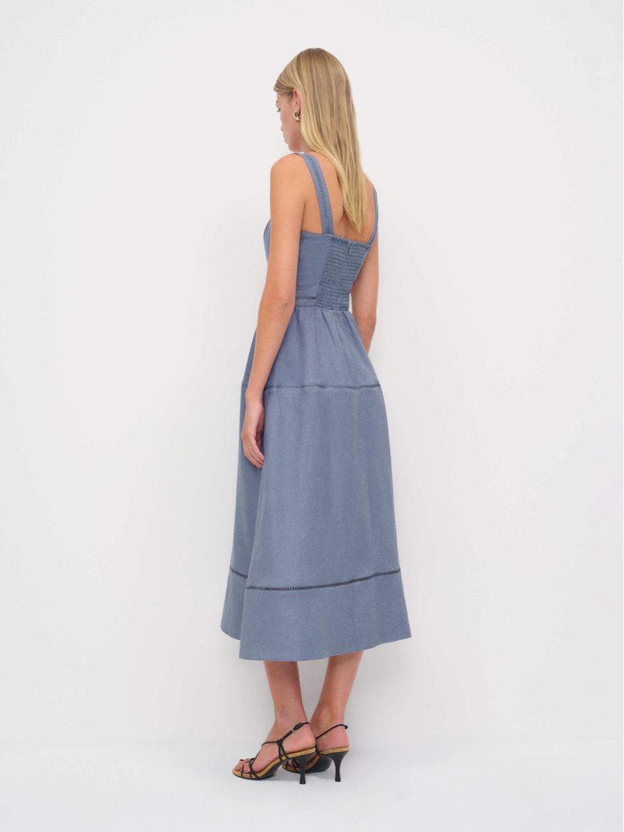 Reformation Vestiti: Reformation Everett Linen Dress New – Nuovo e nell'imballaggio originale da Zürich venduto da cha_pk9g 3